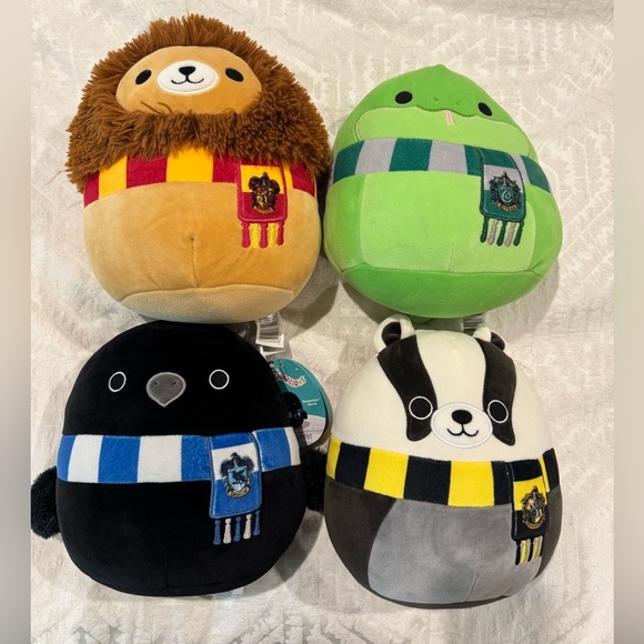 Squishmallows Harry Potter Plush Set of 4 8 inch - Picture 1 of 6